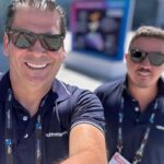 Sonia Abrão Instagram – QUE DUPLA!!! @eliasdesouzaabrao, nosso diretor do A TARDE É SUA, e @mauriciocavazani, da @cavazpublicidade, no Las Vegas Convention Center, EUA, trabalhando muito na NAB (maior evento de tecnologia e broadcast do mundo), pra voltarem ao Brasil cheios de novidades! 📺👏👏👏👏👏👏👏👏👏