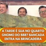 Sonia Abrão Instagram – Nossa homenagem para FERNANDA, do BBB24, que passa o jogo deitada no quarto GNOMO! Né, @aarontura, @alessandrolobianco e @vladimiralves? 😴 Não teve vaga na cama pra @marciapiovesan e eu tbm tirarmos uma soneca! 😂😂😂#SoniaAbrao #ATardeESua #CALONE #DBIPro