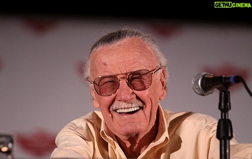 Stan Lee Instagram - May we present photos of Stan laughing to brighten your day. 😂 #StanLee #Laughs #TuesdayVibes
