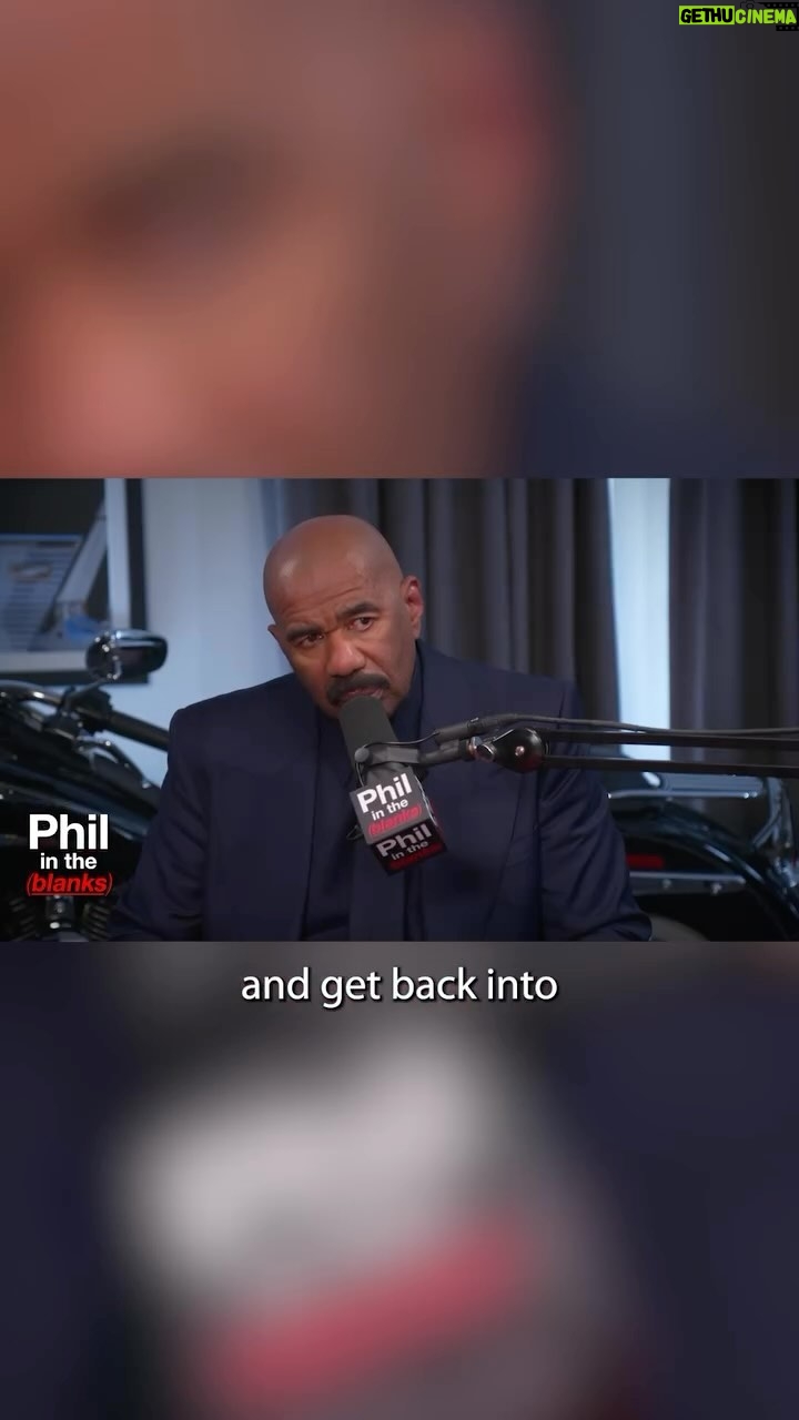 Steve Harvey Instagram - When Steve Harvey almost quit comedy #steveharvey #drphil #podcast #philintheblanks #comedy