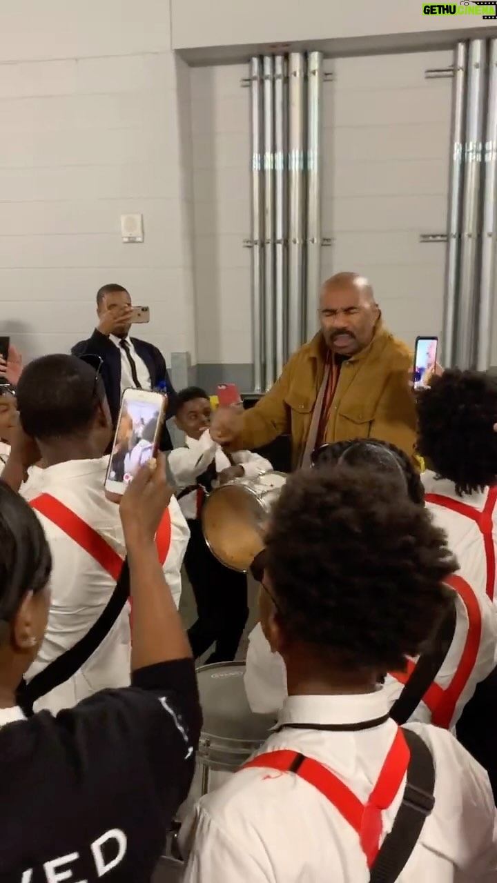 Steve Harvey Instagram - When you randomly run into uncle @iamsteveharveytv in the hallway before a performance .