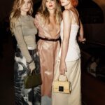 Suki Waterhouse Instagram - the girls showed up and out for miss tory #toryburchss24 @toryburch