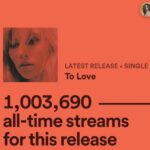 Suki Waterhouse Instagram - 1m streams on To Love!! Thank you >33 🥹❤️