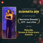 Sushmita Sen Instagram – Sushmita Sen, with her powerful portrayal in ‘Taali’, has once again captivated hearts, clinching the Best Actress (OTT) award at the Pinkvilla Screen and Style Icons Awards. ‘Taali’ stands as a testament to our belief in storytelling that makes a difference, and nobody could have done it more justice. Congratulations, Sushmita, for bringing Gauri Sawant’s inspiring story to life with fervor and grace. Your accolade is a victory for all of us! 🏆

@sushmitasen47 @arjunsbaran @kartiknishandar @manjitsachdev @officialjiocinema @tripleaceentertainment @afeefanadiadwala @ravijadhavofficial @kshitijpatwardhan @shreegaurisawant @ankurbhatia @mekrutikadeo @suvratjoshi @the_vikram_bham @sheetalk94official @hemangiikavi @vijayvikram77 @aishwarya.narkar @minandumadhav 

#SushmitaSen #GSEAMS #ArjunSingghBaran #KartkDNishandar #Taali #JioCinema #BestActorFemale #congratulations #bestactress #celebratingsuccess #pinkvilla #PinkvillaScreenAndStyleIconsAwards #PinkvillaScreenAndStyleIcons #PinkvillaAwards