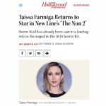 Taissa Farmiga Instagram - Sister acts II #TheNun2