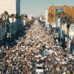 Taissa Farmiga Instagram - ⁣⁣Hear OUR voices. Enough is enough. When a fellow human cries out for help you extend your hand, you open your heart and you stand beside them. Black Lives Matter. ⠀ ⠀ Repost • @complex History. LA. [video by @yakooza]⠀ Los Angeles, California