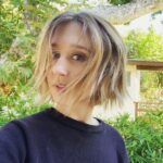 Taissa Farmiga Instagram - So fresh and so clean, clean 💋 . . A million thank yous to my boy, @brianfisherhair! Love you and your talents. Beautiful work always, and my kind of human 😘