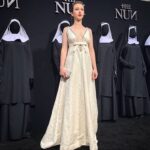 Taissa Farmiga Instagram - Celebration. Elegance. Joy. #TheNun premiere was dark and gorgeous . Thank you @eleanormakeup @brianfisherhair @micaela @miumiu @tiffanyandco for the glam and confidence! @wbpictures @newlinecinema @thenunmovie @corinhardy @creepypuppet @clearmichael #garydauberman @jonasbloquet @demianbichiroficial TCL Chinese Theatres