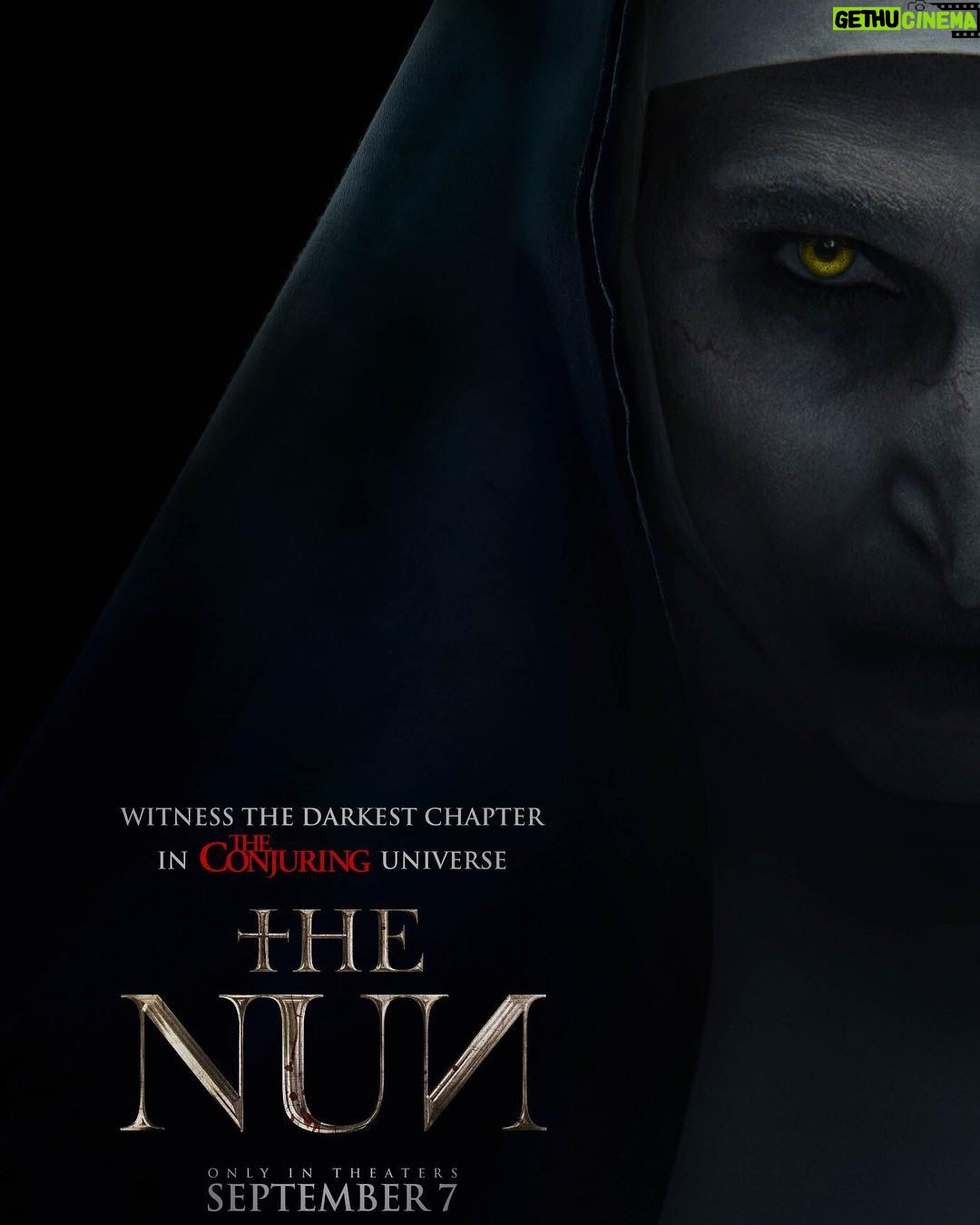 Taissa Farmiga Instagram - I know you’ve all been dying to meet her... 😏 #TheNun @corinhardy @demianbichiroficial @jonasbloquet @charlottehope8 @thenunmovie