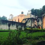 Taissa Farmiga Instagram - Ciudad de México 🇲🇽 Official start for #TheNun movie promotion was perfectly horrific... In complete awe of Mexico, the stunning country and its people. Cannot thank you enough for your welcoming hearts, kindness and generosity 🖤🙏🏼 A 400 year old convent as a backdrop for our junket was utter genius, perfection and just the right amount of sinister. #LaMonja #CDMX #GraciasPorTodo #peacefulspirits Convento Descierto De Los Leones