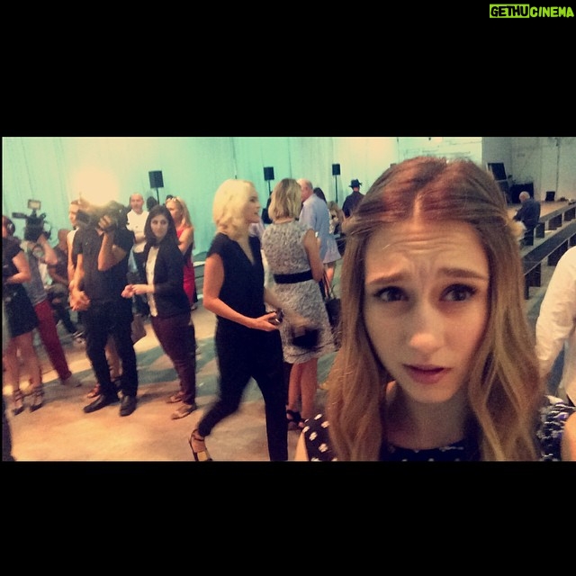 Taissa Farmiga Instagram - Getting my mind blown. #NYFW @thakoonny