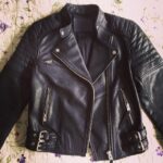 Taissa Farmiga Instagram - My new beautiful @allsaintslive leather. So in love. #nyc #score