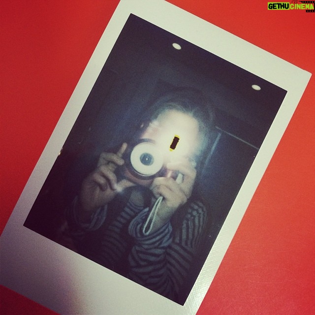 Taissa Farmiga Instagram - Old-school selfie.