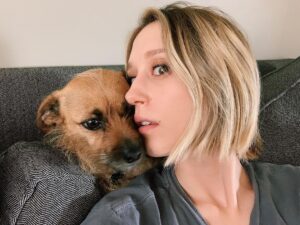 Taissa Farmiga Instagram - Smooching on my son, a very happy 26th bday💋🥳