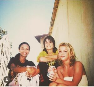 Taryn Manning Instagram - In case some of my new followers didn’t know that was me in #crossroads with #britneyspears #mimi on #netflix B.S. Is the most kind loving eccentric rad artist ever. Never forget it. Love my pal. Forever. #droids #clones #dead it’s fun to see you fall for it though 🤫😁