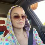 Taryn Manning Instagram - 💕💙💖💞💘💛💚💓😻 wearing my clothing line Born Uniqorn