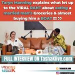 Taryn Manning Instagram – #tarynmanning details what led up to her VIRAL RANT about the #marriedman she almost bought a Boat for after eating his groceries‼️👀

Click the link In our BIO to watch this FULL interview NOW‼️

#explore #terrancehoward #tarajiphenson #orangeisthenewblack #actress #hollywoodisevil #hollyweird #tashaklive #explorepage

🎟️💥Purchase Tickets to see Tasha K on Stage in Naples,Florida on March 3rd & Atlanta,Ga March 10💥

🔗Click the link in the Bio NOW to grab your tickets while their still available!!

More Cities & Dates to follow! Stay Tuned💥

🚨Disclaimer: The views and opinions expressed in this video are those of the guest/Interviewee and
do not reflect the opinion of Tasha K and the production company and its affiliates.

 All topics are for entertainment purposes only! comedy satire TV-MA Viewer discretion is advised. 
All statements, commentary, and reporting are Alleged.