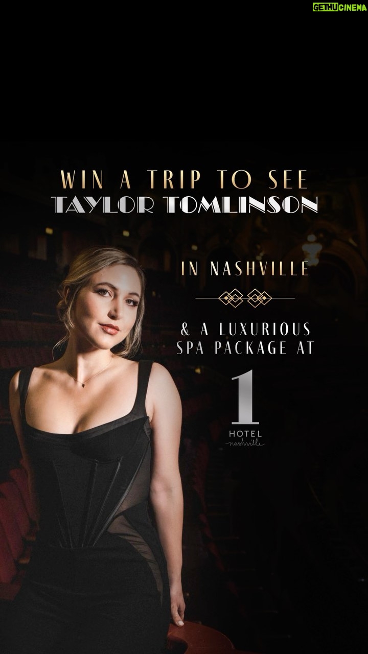 Taylor Tomlinson Instagram - I’m teaming up with my friends at @propeller.la to support @reprofreedomforall as they continue to fight for reproductive freedom. By joining me in taking action, you’ll be entered to win a trip to meet me at my show in Nashville, PLUS a luxurious 2-night stay at @1hotel.nashville and a spa package. Visit the link in my bio to start taking action.