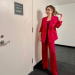 Taylor Tomlinson Instagram - Another round of great suits selected by @taraswennen 🖤💙💚♥️💗 @aftermidnight Makeup - @debraferullomakeup Hair - @hairbyhavana5 Jewelry - @_jennybird @demarson @jewelsbysunaina @ettika @theofficialpandora @fossil @margojewelry_ @8otherreasons @baublebar @mazinjewels @jenmeyerjewelry