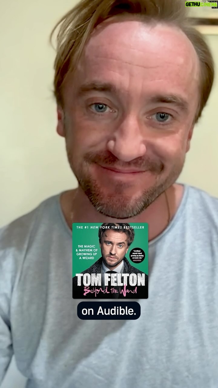 Tom Felton Instagram - In honour of International Children’s book day , which stories changed your life growing up? Here’s my top 3 ……..also Listen to my book “Beyond the Wand” available on @audible now AD