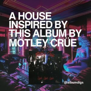 Tommy Lee Instagram - Repost from @albumdigs
•
A house designed around the @motleycrue album Girls Girls Girls @sidekick3d @tommyappleguitar @lanceeidson @fedelemmen @austinrchrdsn have been hounding me for a decadent 80s Crüe house, so here it is!
.
What album do you want to see next?
.
#motleycrue #girlsgirlsgirls #aiarchitecture