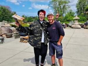 Tommy Lee Instagram - Repost from @yokosojapanesegardens
•
Last year we have had the pleasure to welcome world-famous rockstar Tommy Lee of Mötley Crüe to our company in the Netherlands. Many people are not aware that Tommy has taken a great interest in Japanese culture, Bonsai and landscaping in particular, and that he is currently building an amazing Japanese garden at his home in Los Angeles. For this project he was looking for the most authentic elements from Japan such as stone lanterns and pagodas, which brought him to us. During the day, we advised him and his team on the most suitable pieces and items for the project, and we were rewarded with great appreciation and enthusiasm. After we made the most optimal selection, we carefully packed everything, and a full shipping container departed for Los Angeles.

The fact that people from all over the world and from all walks of life visit our small country for our unique collection and expertise on Japanese landscaping and architecture is something that we are very proud of.

We have recently been in contact with Tommy again, who told us that the Japanese garden project is progressing nicely. Once everything is fully installed, he will send us pictures for all of our supporters to see. We can hardly wait and hope you are all just as excited as we are.

@tommylee Thank you once again for your kindness and support.

www.yokosojapanesegardens.com 

#TommyLee #MötleyCrüe #JapaneseGarden #JapaneseGardens #JapaneseLandscaping #JapaneseLandscape #JapaneseArchitecture #JapaneseWoodwork #JapaneseWoodworking #JapaneseArt #Landscaping #LandscapeArchitecture #ProfessionalLandscaping #TraditionalLandscaping #TraditionalGarden #TraditionalGardens #TraditionalArchitecture #TraditionalWoodwork #TraditionalArt #Gardens #Gardening #Woodwork #Woodworking #WoodworkArchitecture #Yokoso #Sukiyado #JapaneseGardensEurope #YokosoJapaneseGardens