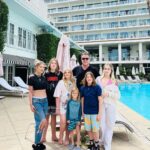 Tori Spelling Instagram - Back to my zip code… @beverlyhilton hotel has been such a huge part of my life. Went there with my family growing up and now I’m lucky enough to be able to take my own family. #beverlyhitonhotel gave us the most wonderful experience for @stella_mcdermott08 15th birthday. Penthouse suite, cabanas, cakes, the works. Tbh it was hard to leave 😂. Family time is the best time and @beverlyhilton you continue to always make us feel like true family. We love you! xoxo #90210 Beverly Hilton Hotel, Beverly Hills, California