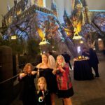 Tori Spelling Instagram - What an incredible evening attending the #standupforkidsgala supporting @luskinoic and the amazing work they do! No kid and no family are ever turned away! No matter if uninsured. They are the best for pediatric orthopedic treatments! Such kind humans doing phenomenal work daily! Loved showing our kids what it’s like to give back. Met the founders, the surgeons, the families and patients they’ve helped, unbelievable! And, @piatoscano duet with patient and ambassador not to mention talented actress and singer @scarlettkateferguson was incredible. Showing she doesn’t let cerebral palsy stop her from achieving her goals and dreams! My friend @carolinerhea4real hosted this amazing evening. I love that my kids now want to volunteer with #luskinoic ❤️🙏🏻. The beautiful night ended with a private show at #harrypotterworld @unistudios . #standupforkids . 📸: @stefaniekeenan @shaesavin Universal Studios Hollywood
