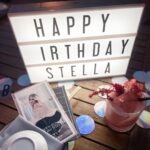 Tori Spelling Instagram - It’s official… my baby girl Buggy 🐞 is 15! So proud of the incredible human you are @stella_mcdermott08 . You have always led with kindness and empathy. Despite bullying in many areas of your life you continue lead with hope and optimism and are an inspiration to girls everywhere. Your heart is giant! And, you excel at everything you do. Baker, Master Chef winner, crochet wizard, designer, DIY dream, makeup master, fashionista, and extreme animal lover. Best big sister and fur baby mama. You inspire me daily and I aspire to be the human you are when I grow up! I love you my #bffbaby Thx @katanarobata for the most incredible birthday dinner party for my girl. And, my friend @shaesavin you are the best ❤️ And, @claymakescakes always the best cakes! You totally nailed Stella’s vintage vision. And, @misskimdow your hair color OMG ❤️! Thx to her besties and family for always loving and supporting Stella. xoxo Katana
