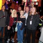Tori Spelling Instagram - Halloween Horror Nights ‘22… a family affair. Thx @unistudios for the best night. Getting to share this experience and Halloween tradition with my older kids was so fun 🎃. @horrornights #universalHHN Halloween Horror Nights at Universal Studios