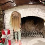 Tori Spelling Instagram - This was the ‘Night Before Christmas… Santa’s cookies baked & decorated by the kiddos and placed out with his milk { @lactaid bc we care} And, carrots and water for his hardworking reindeer. Beau dressed in his personalized Christmas pjs by @_littlenavy { which matched our family, pets, and elves even! Thx @_littlenavy the best! Beau is still sleeping in his 5 days after Christmas {yes, we washed them 😂} } and he says he intends to where them daily even when he goes back to school 🤷🏼‍♀️. Here he is showing Santa how his gifts should come down the chimney lol 😂. Love these moments! #christmasmemories #santa #holidayseason #christmaseve #christmaspjs . @marquecomm