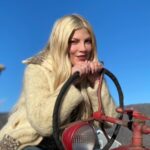 Tori Spelling Instagram - See full PI for Nurtec® ODT (rimegepant) 75 mg at @nurtecodt_pi. #PfizerSponsored #NurtecODTPartner - I love this time of year…🧣☕️ - The weather is crisp and some days are just perfect for a cozy sweater. But with all these weather changes… I know they can be a migraine trigger for some people. Thankfully, @NurtecODT is a medication approved to treat and prevent migraine pain, all in one. Anyone who deals with migraine should talk to their doctor and ask about Nurtec ODT. It helps me find relief from migraine pain and that means I am less likely to miss beautiful days like today to a migraine attack! - Individual results may vary. Prescription only.   #NurtecODT is for acute treatment of migraine and preventive treatment of episodic migraine in adults. Select Safety Info: Don't take if allergic to Nurtec ODT. Allergic reactions can occur, even days after using. Allergic reactions include trouble breathing, rash, and swelling of the face, mouth, tongue, or throat. Most common side effects were nausea (2.7%) and indigestion/stomach pain (2.4%). Swipe for Important Safety Information. #migraine - Visit nurtec.com to learn more information.