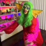 Tyler Oakley Instagram - new video of my greta (the gremlin) transformation now live on youtube.com/tyleroakleygames 💋💄