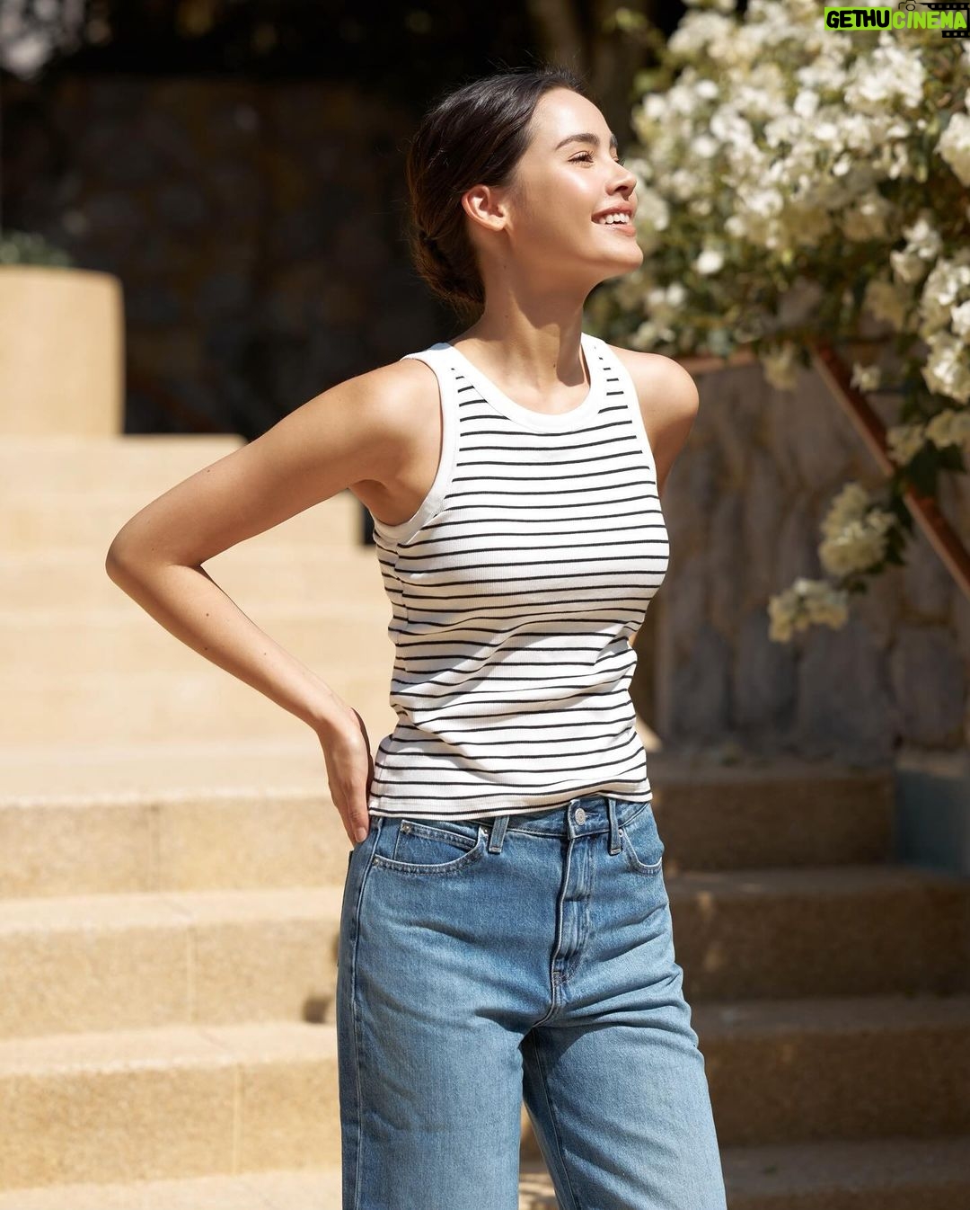 Urassaya Sperbund Instagram - 🫶ไอเทมโปรดของญ่า! บราท็อป @Uniqlothailand เสื้อกล้ามเสริมบรา ที่ใส่สบายจบใน 1 ตัว เหมาะกับช่วงซัมเมอร์นี้เลย แถมแมตช์ง่ายใส่ได้หลายโอกาส ญ่าแนะนำเลยค่ะ! 🛒มีจำหน่ายแล้วที่ยูนิโคล่ทุกสาขารวมถึงช่องทางออนไลน์ ดูรายละเอียดเพิ่มเติม @Uniqlothailand #UniqloThailand #UniqloBratops