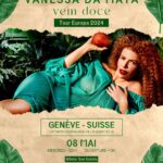Vanessa da Mata Instagram - Vanessa da Mata com a turnê Vem Doce em Genebra, dia 08/05/2024, no Uptown. Mais informações: seetickets.ch