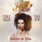 Vanessa da Mata Instagram - ✨🎄 Atenção passarinhos de Pojuca/BA! No dia 23 de dezembro estarei em Pojuca pela primeira vez, levando o show #VemDoce para o Natal Encantado 2023. Avisem os amigos e familiares para estarem conosco nesta linda festa de Natal! Até já! #VanessadaMata #VemDoce #pojuca Pojuca - Bahia