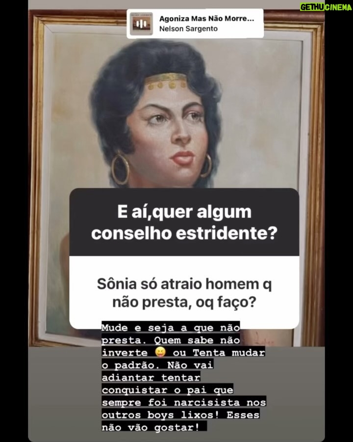 Vanessa da Mata Instagram - E aí? Quer um conselho estridente? 😏 Eu, @soniaironica , invadindo o Instagram da cantora!