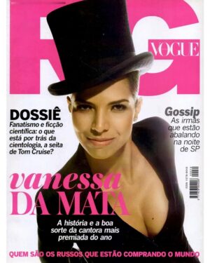 Vanessa da Mata Instagram - #TBT Bastidores do ensaio para a capa da revista RG Vogue, de julho de 2008. Vanessa posou para as lentes do fotógrafo @henriquegendre com styling de @luisfiod. A cantora tinha acabado de receber o prêmio Multishow na categoria Melhor Música com “Boa Sorte/Good Luck”.
Quem aqui se lembra dessa capa?

#EquipeVDM #VanessadaMata