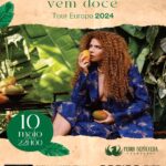 Vanessa da Mata Instagram - Vanessa da Mata está de volta a Portugal para assinalar os seus 20 anos de carreira! 🎤🇧🇷 No dia 10 de maio, a cantora brasileira marcará presença no Salão Caffé do Casino Figueira da Foz para apresentar o seu novo álbum “Vem Doce”, com o qual esteve nomeada para os Grammys Latino. Venha sentir a magia da música brasileira e reviver os maiores êxitos da Vanessa da Mata, numa noite inesquecível. Bilhetes já disponíveis. 🎟️ bol.pt - Produção Casino Figueira e Pedro Sepúlveda.