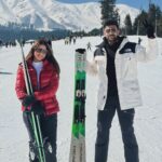 Varun Tej Instagram - Back on the slopes for round two! Feeling more confident and ready to conquer those runs. ⛷️ #Gulmarg #SkiLife #MountainAdventures Gulmarg, Kashmir
