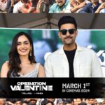 Varun Tej Instagram - Thank you all for your wonderful response to the second song from #OperationValentine #Gaganaala #RabHainGawah #OPVonMarch1st
