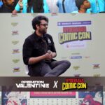 Varun Tej Instagram – Embraced my inner superhero at Comicon!
Had a great time interacting and talking about my movie
See you in cinemas!🫡

#OperationValentine 
@comicconindia 
@shaktipshada
