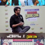 Varun Tej Instagram - Embraced my inner superhero at Comicon! Had a great time interacting and talking about my movie See you in cinemas!🫡 #OperationValentine @comicconindia @shaktipshada