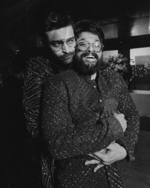 Varun Tej Instagram - Happy birthday bunny anna!🖤
To a rock solid year!
Lots of love.

Inka thaggedhe le!🔥
@alluarjunonline