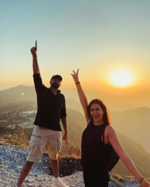 Varun Tej Instagram - Chasing sunsets on the trails!🌄