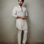 Varun Tej Instagram - Promotions for OPV! Let’s roll..🔥 #operationvalentine . . . . . . Styled by - @ashwin_ash1 & @hassankhan_3 Styling team - @ahmedxmirza Wearing - @chandrikaraamzofficial Footwear - @louisvuitton Shot by - @pranav.foto
