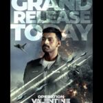 Varun Tej Instagram - Been seeing all your lovely reviews. I am grateful for all the wonderful responses. Experience #OperationValentine at your nearest cinemas now!🫡🇮🇳