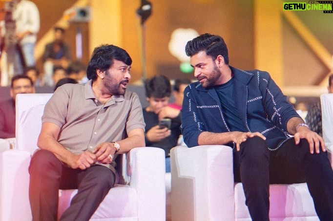 Varun Tej Instagram - About last night! Thank you @chiranjeevikonidela garu for gracing the event of #OperationValentine and extending your support and encouraging the whole team! Thank you is a very small word! Love you!🙏🏽 #OPVonMarch1st