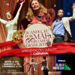 Vera Fischer Instagram - 💙🎊 Ei São Paulo🎊❤️ Estamos chegando para o Carnaval! 🐍🐥🐍 Vem pro 🎭 @teatrorenaissance vem? . Sextas às 21h | Sábados às 19h | Domingos às 17h Ingressos: link na Bio✨ . #quandoeuformaequeroamardessejeito #verafischerindica Teatro Renaissance