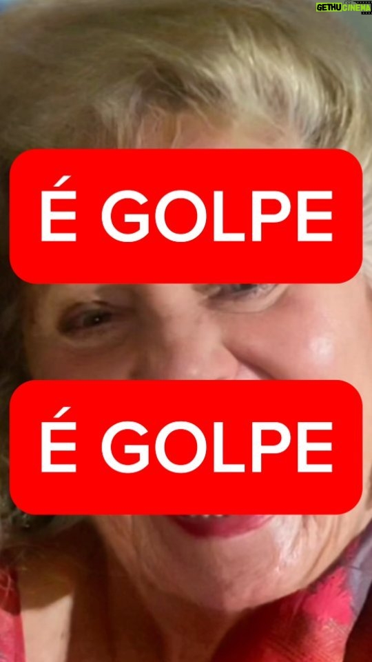 Vera Fischer Instagram - É golpe sim! Criminosos utilizando de inteligência artificial para te enganar e vender produtos falsos. Fazem uso de forma indevida da imagens de artistas sem se preocupar com punição. . Denunciem sempre!